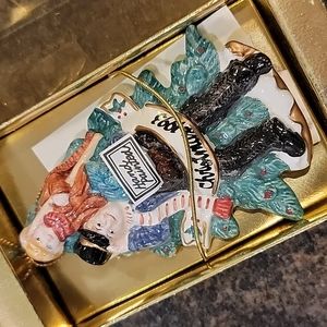 Fitz and Floyd  Vintage 1993 FF A Christmas Carol 3rd Edition limited Ornament